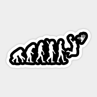 Evolution Basketball gift Sport Sticker